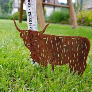 Blechkuh klein (rostig)