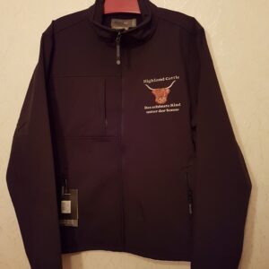 Softshelljacke, bestickt
