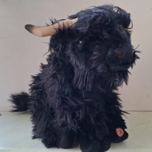 Kuscheltier 23 cm schwarz